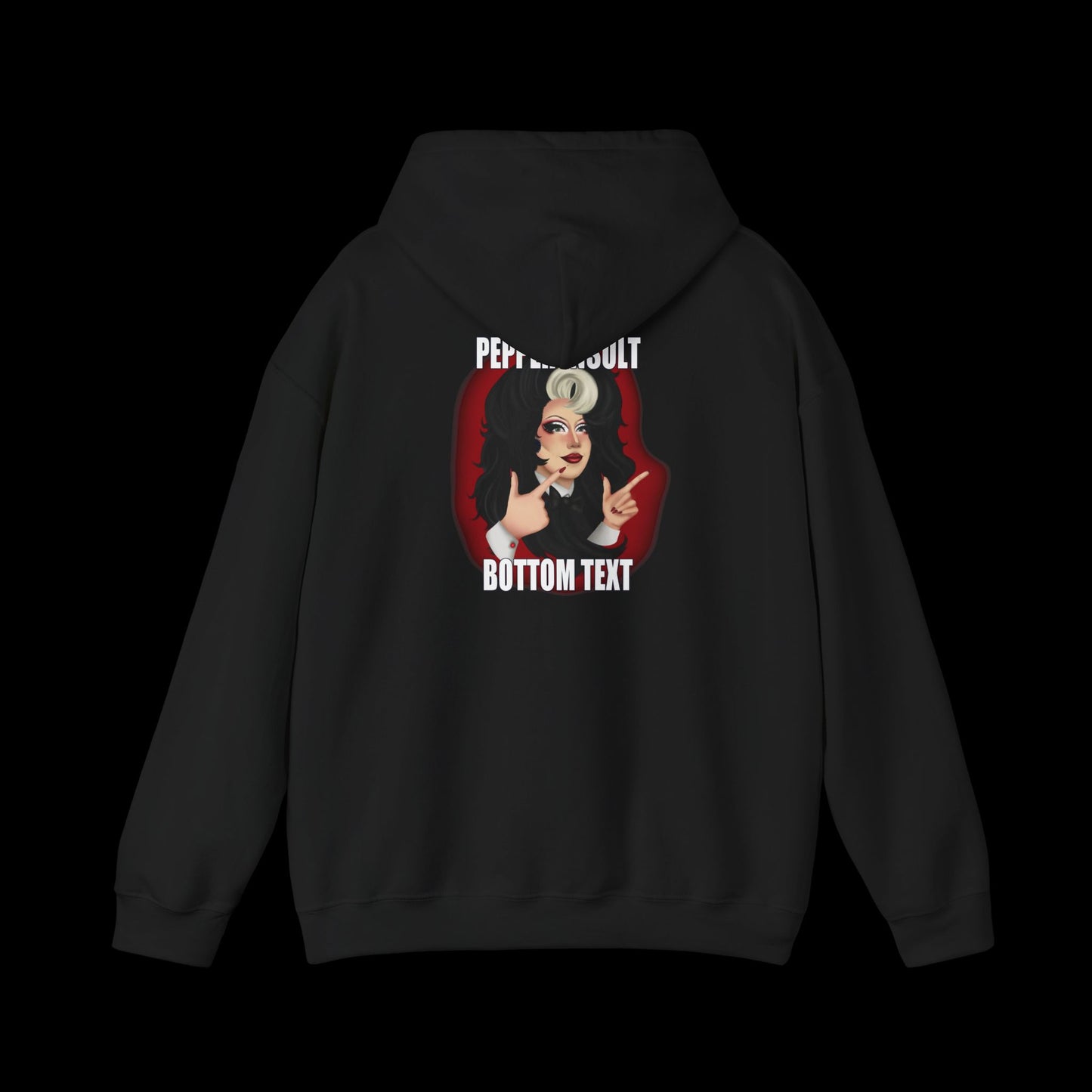 Pepper Insult Graphic Hoodie